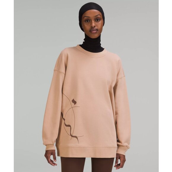 lululemon athletica Tops - Lululemon Perfectly Oversized Sweatshirt *CPC olympic 14/16